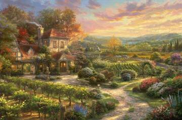  living painting - Wine Country Living Thomas Kinkade